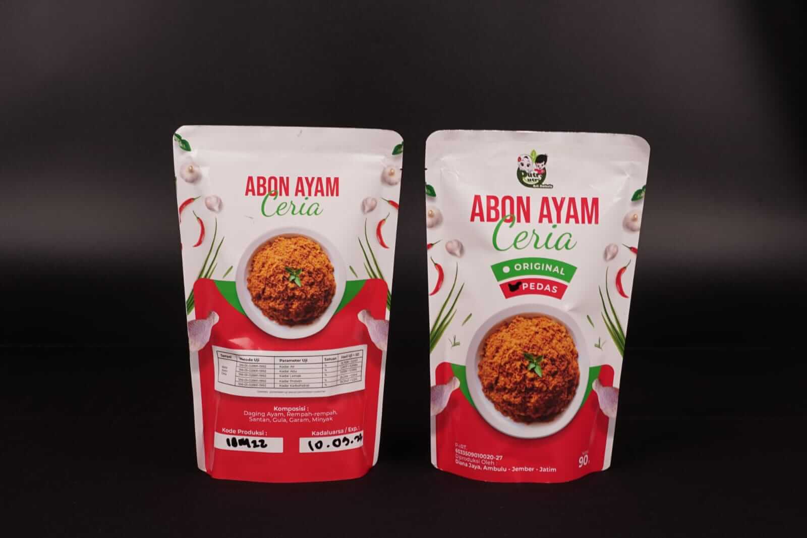 Abon ayam ceria pedas